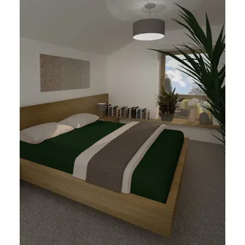 Prostěradlo Prostěradlo Froté s gumičkou 90x200cm - 74 antracit