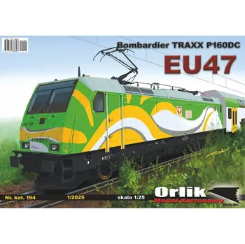 Plastikový model Bombardier TRAXX P160DC - EU47