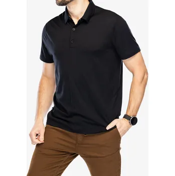 Dámská móda Polokošile Icebreaker Merino 150 Tech Lite III SS Polo - black