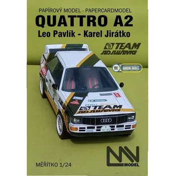 Plastikový model Audi Quattro A2 - Leo Pavlík
