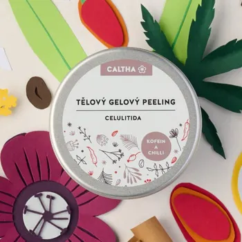 Tělový peeling Tělový gelový peeling -kofein a chilli 100 g CALTHA