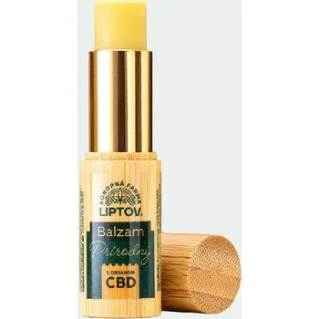 Péče o rty Konopná farma Liptov Konopný balzám s CBD 4,5ml (limetka)
