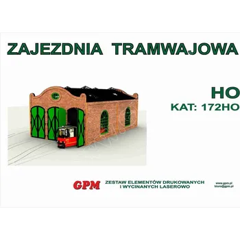 Plastikový model Tramvajové depo