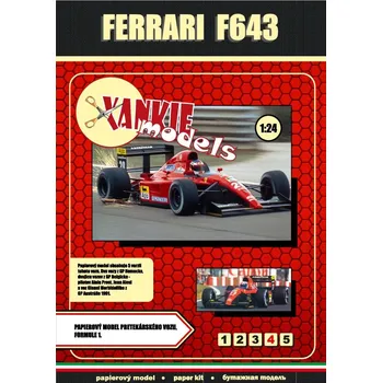 Plastikový model Ferrari F643