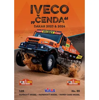 Plastikový model Iveco Čenda Dakar 2023-2024 - 1:25