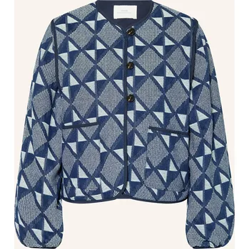 Yerse Dámský Caban Kabát Romy, modrá / režná, 36