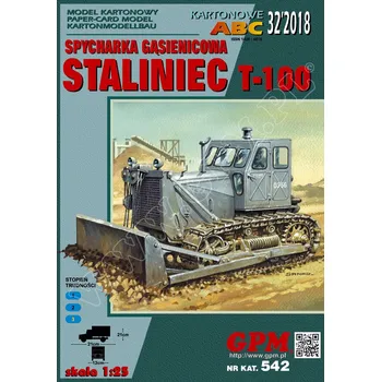 Plastikový model Stalinec T-100 - SADA