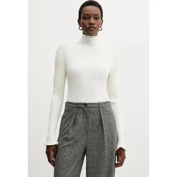 Dámský svetr Svetr Marella dámský, béžová barva, s golfem, 2523366092200 01X, vel. L