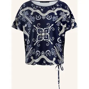 Dámské tričko Oui Dámské Tričko, tmavě modrá / bílá / modrá, 36