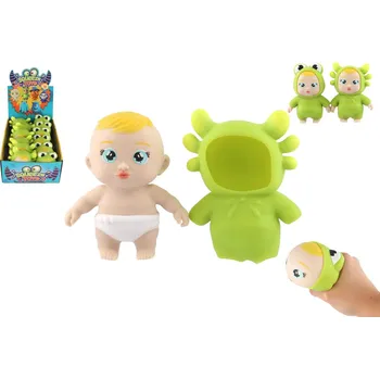 Teddies Hračka antistresová mačkací silikon 14 cm