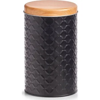 Dóza na potraviny Zeller Dóza na sypké potraviny SCANDI, černá, 18,5 x 11 cm