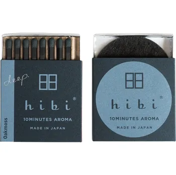 Aroma difuzér Hibi Vonné sirky Hibi Deep Oak Moss – 8 ks
