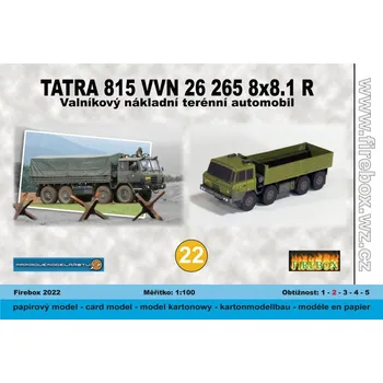 Plastikový model Tatra 815VVN 26 265 8x8.1R