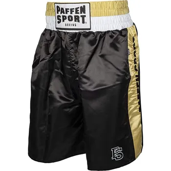 Oblečení pro bojové sporty Paffen Sport Boxerské trenky Pro Mexican - černá/zlatá, 131289004 XL
