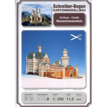 Plastikový model Zámek Neuschwanstein