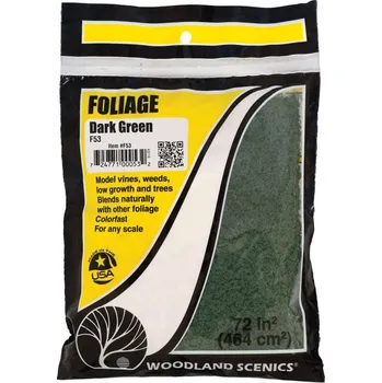 Počítačová hra Foliáž - Tmavě zelená - střední balení