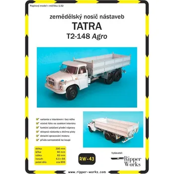 Vystřihovánky Tatra T2-148 Agro