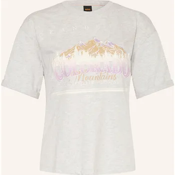 Dámské tričko Boss Dámské Tričko Evi, světle šedá, 42