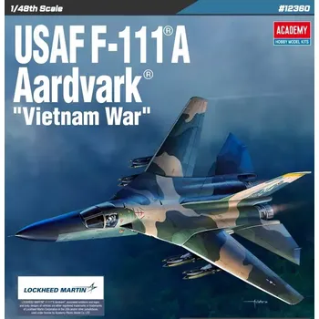 Plastikový model USAF F-111A Aardvark
