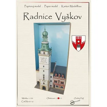 Plastikový model Radnice Vyškov