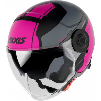 Helma na motorku Axxis Raven SV ABS Milano Matt Pink, S