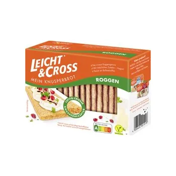 Trvanlivě pečivo Leicht & Cross křupavý chléb žitný 125 g
