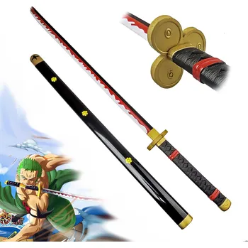 Replika zbraně Měkčená katana Meito ""ENMA - BLACK"" - One Piece