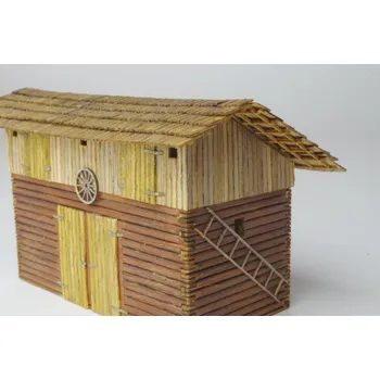 Plastikový model Hospodářská budova 1:87