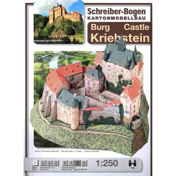 Plastikový model Hrad Kriebstein