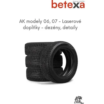 Speciální výtvarná barva AK modely 06, 07 - Laserové doplňky - dezény, detaily