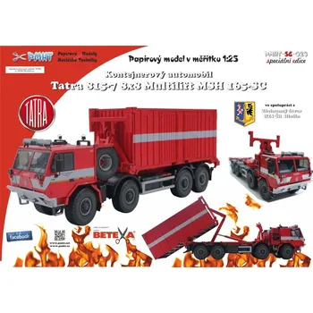 Plastikový model Tatra 815-7 8x8 Multilift MSH 165-SC 1:25