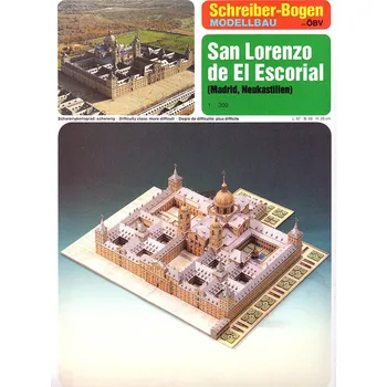 Plastikový model Královské sídlo El Escorial