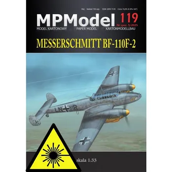 RC model letadla Messerschmitt Bf-110F-2 - Laserové doplňky - kostra, detaily