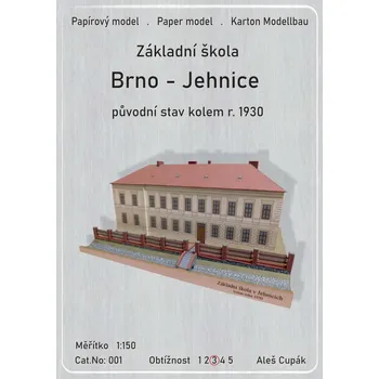Plastikový model Základní škola Brno - Jehnice