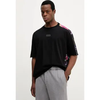 Pánské tričko Tričko Versace Jeans Couture 79GAH608.J0001 černá 99X, vel. S