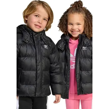 Chlapecká bunda Dětská péřová bunda adidas Originals JX0550 černá 99X, vel. 122
