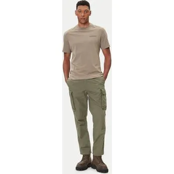 Napapijri T-Shirt S-Back Graphic NP0A88SU Béžová Regular Fit 3XL