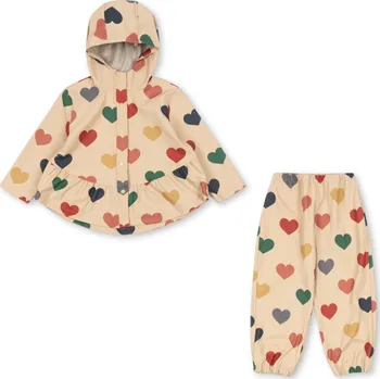 Pláštěnka Nepromokavý set do deště "Bon Coeur Coloré" Konges Sløjd VELIKOST: 104/4 roky