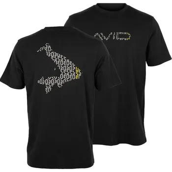 Rybářské oblečení Avid Carp Tričko Compound T-Shirt Black - S