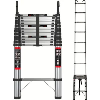 Příslušenství ke karavanu Žebřík teleskopický 5,03m s 9 nášlapy