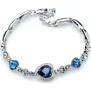 Souprava šperků Náramek se zirkony Titanic Srdce oceánu OB293-92