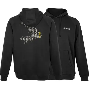 Rybářské oblečení Avid Carp Mikina Compound Hoodie Black - XL