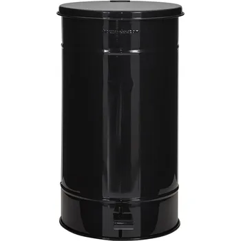 Odpadkový koš House Doctor Plechový odpadkový koš Sono Black 24 l