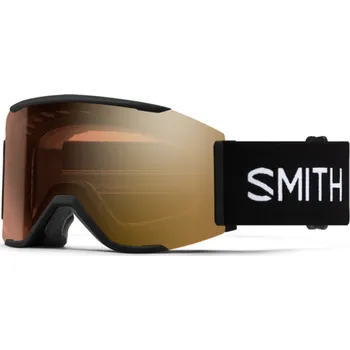 Smith Squad MAG - Black/ChromaPop Pro Photochromic Gold Mirror + ChromaPop Storm Blue Sensor Mirror uni