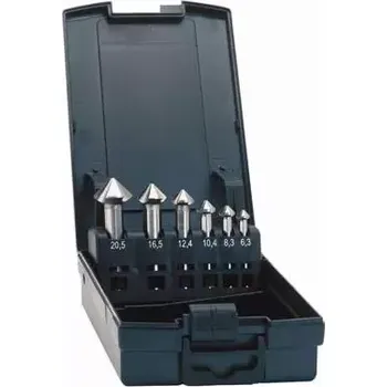 Vrták Sada kuželových záhlubníků Advanced DIN335 tvar C 90° CBN vybrušovaný 6,3-25,0mm EXACT