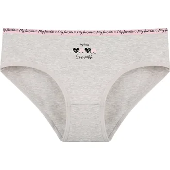 Kalhotky Donella Dámské kalhotky Jitřenka: světle šedá XXL