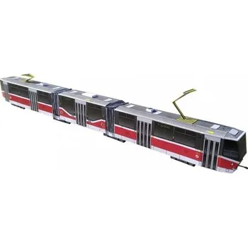 Vystřihovánky Tramvaj ČKD Tatra KT8D5.RN2P - Praha