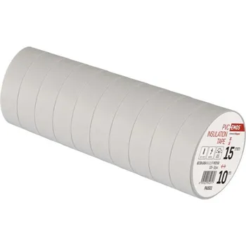 Izolační páska EMOS 15/10 BÍLÁ