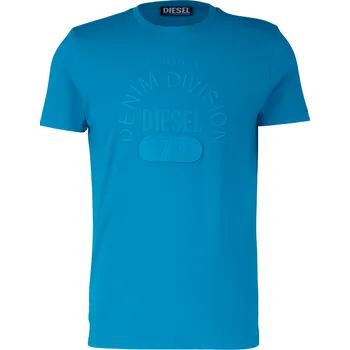 Pánské oblečení DIESEL 78 Blue tričko S Modrá