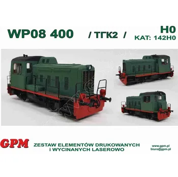 Modelová železnice Lokomotiva WP08 400